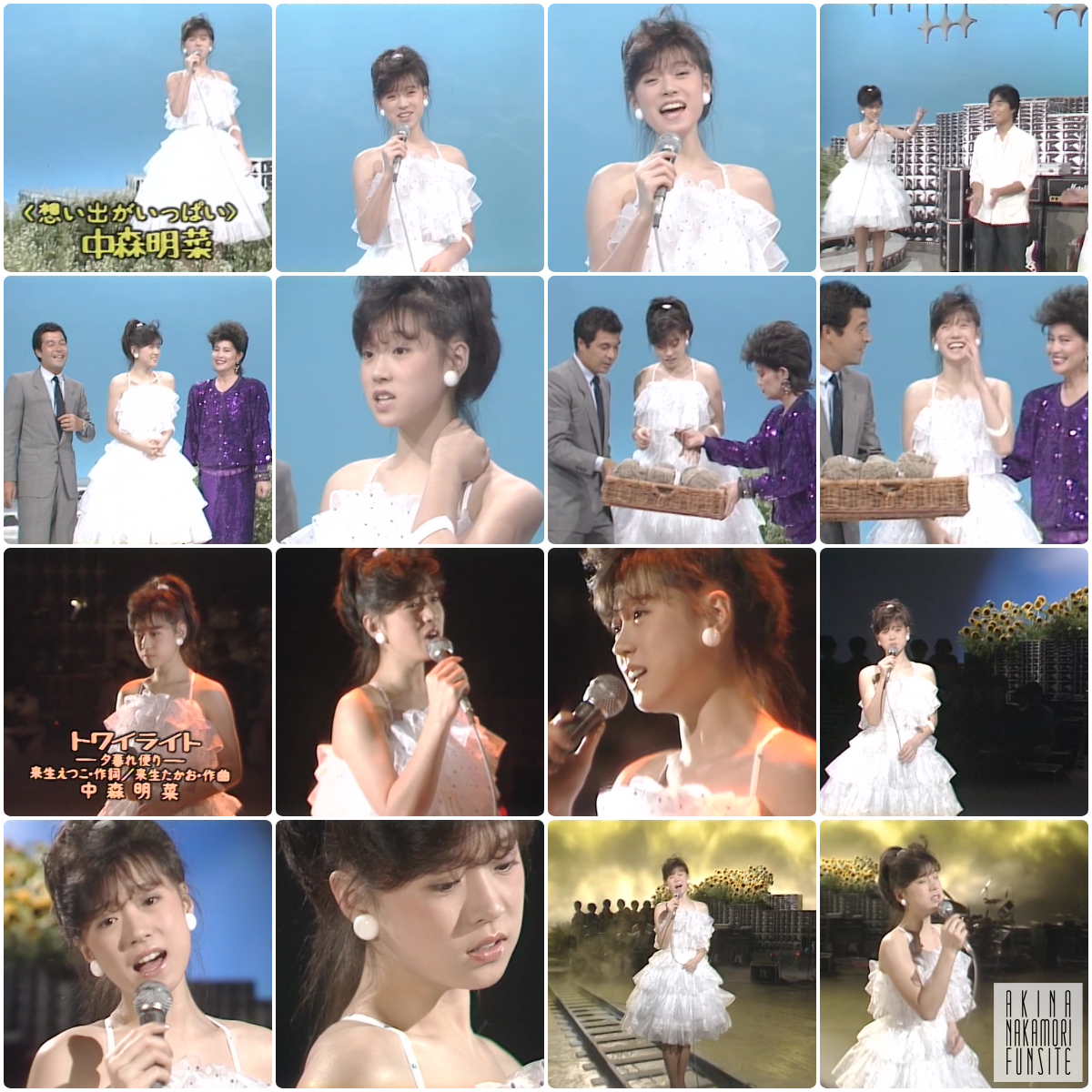 フジテレビ「夜のヒットスタジオ」 | AKINA NAKAMORI FUN SITE（中森 